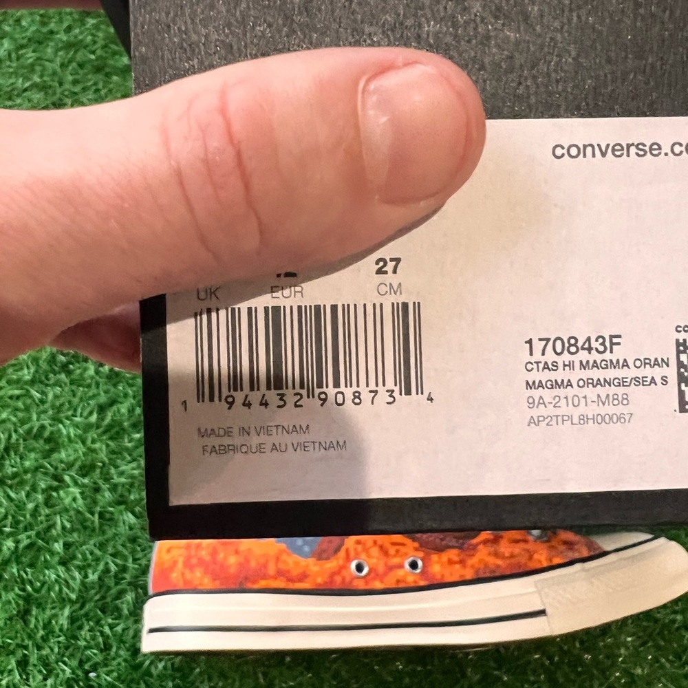 CONVERSE CTAS HI ORANGE - Picture 7 of 8